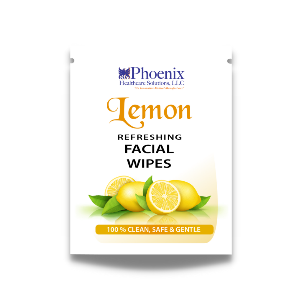 Lemon Refreshing Facial Wipes