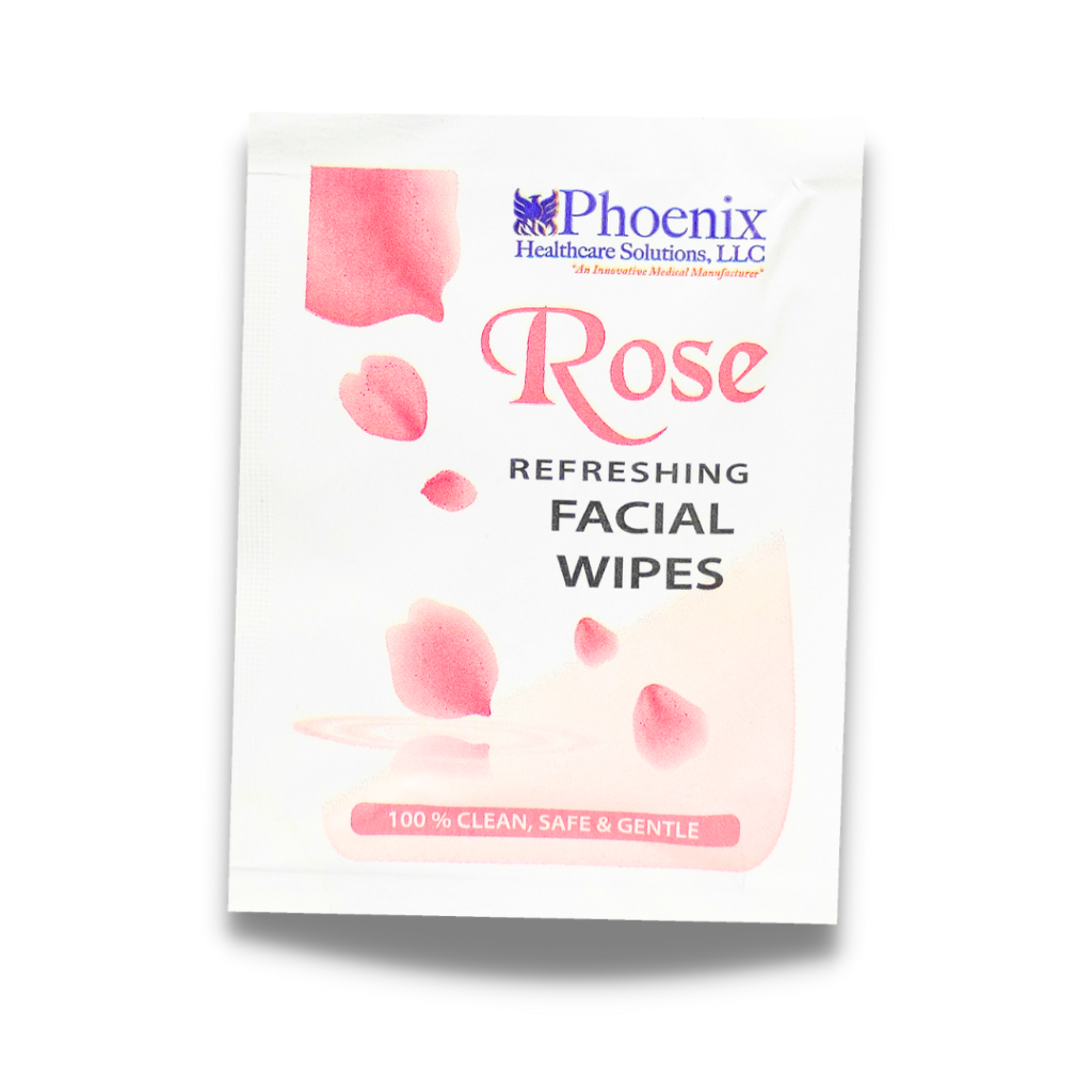 Rose Refreshing Facial Wipes