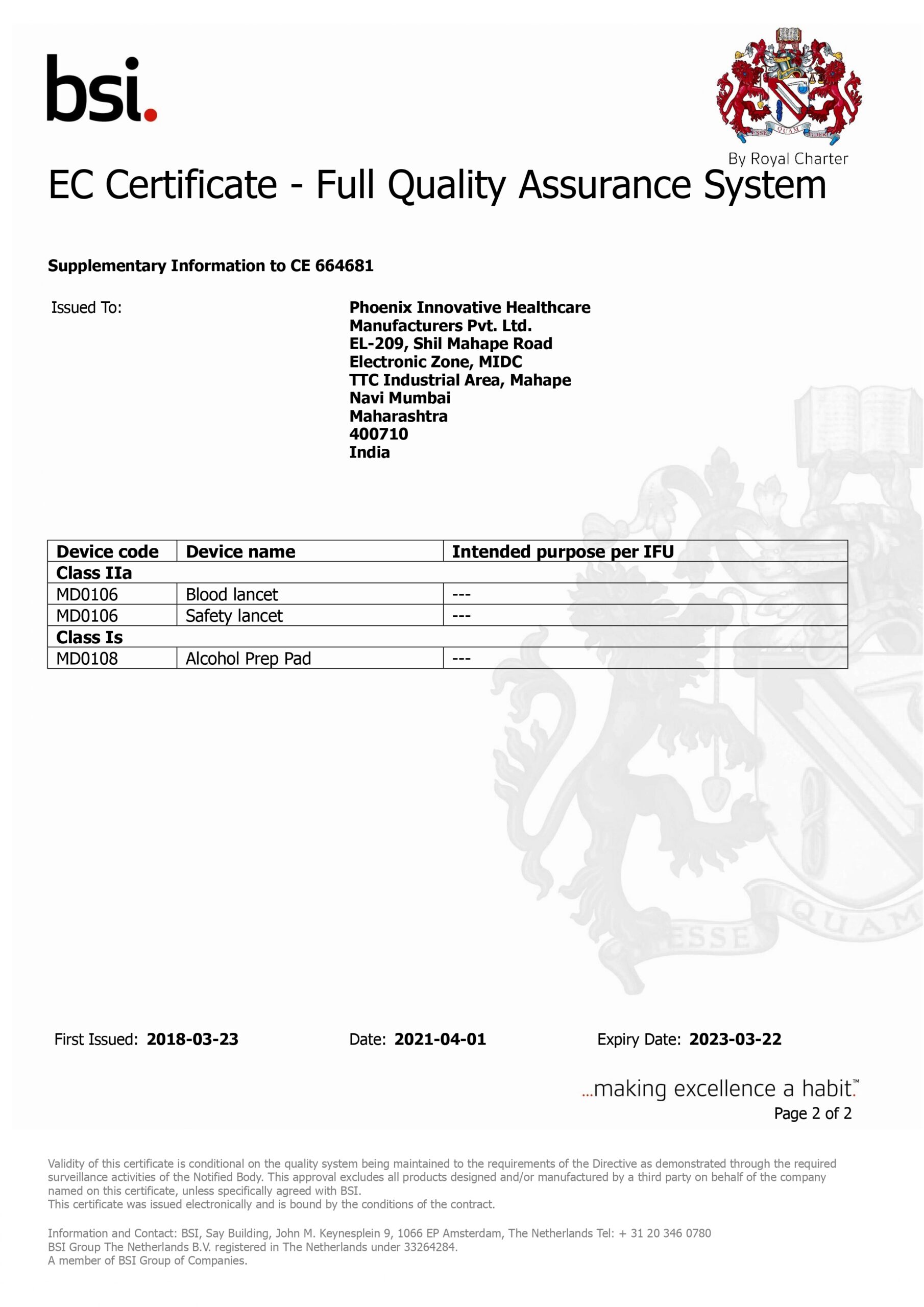 EC CERTIFICATE (Malta) APP Blood L Safety L_Valid 22.03.2023_page-0002