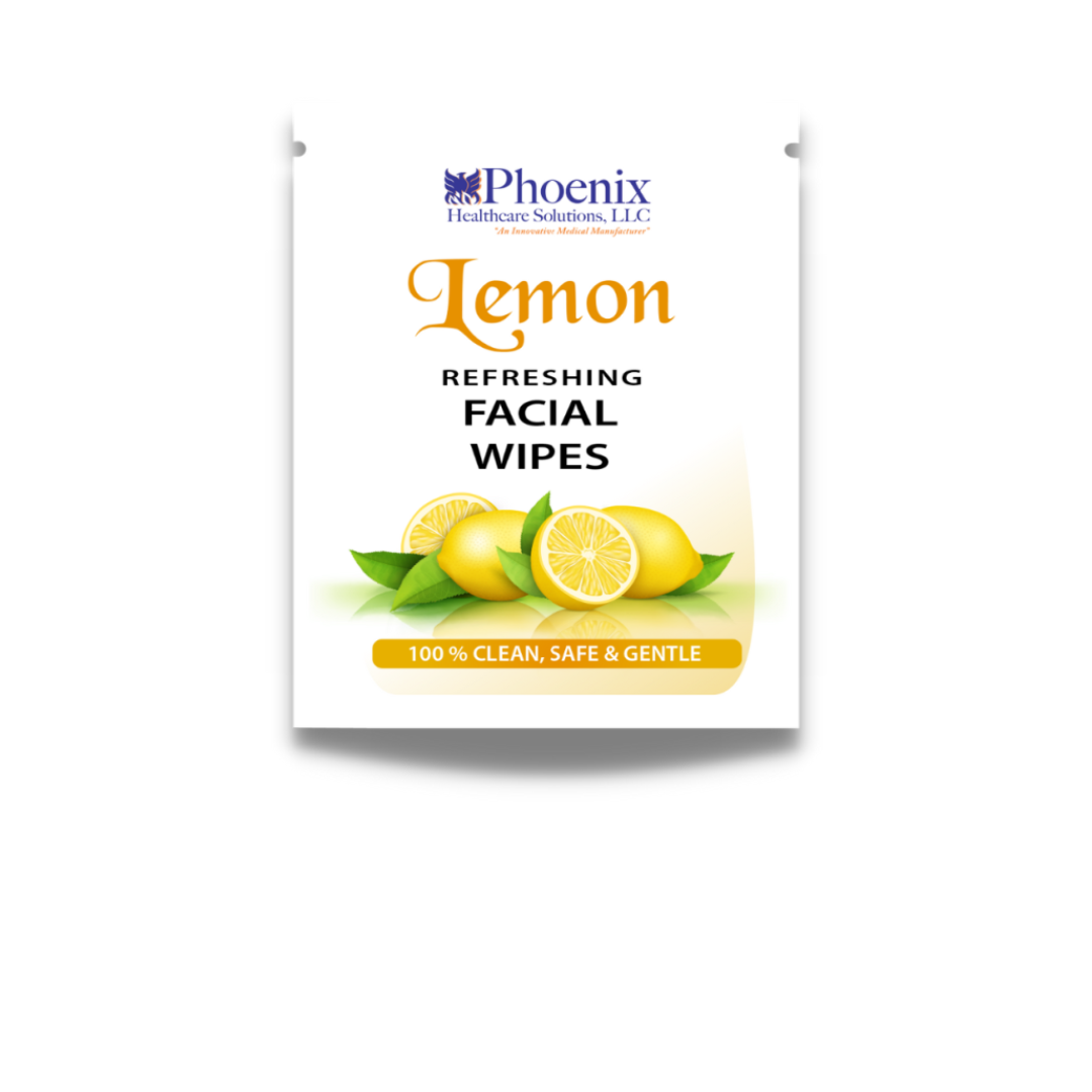 Lemon Refreshing Facial Wipes