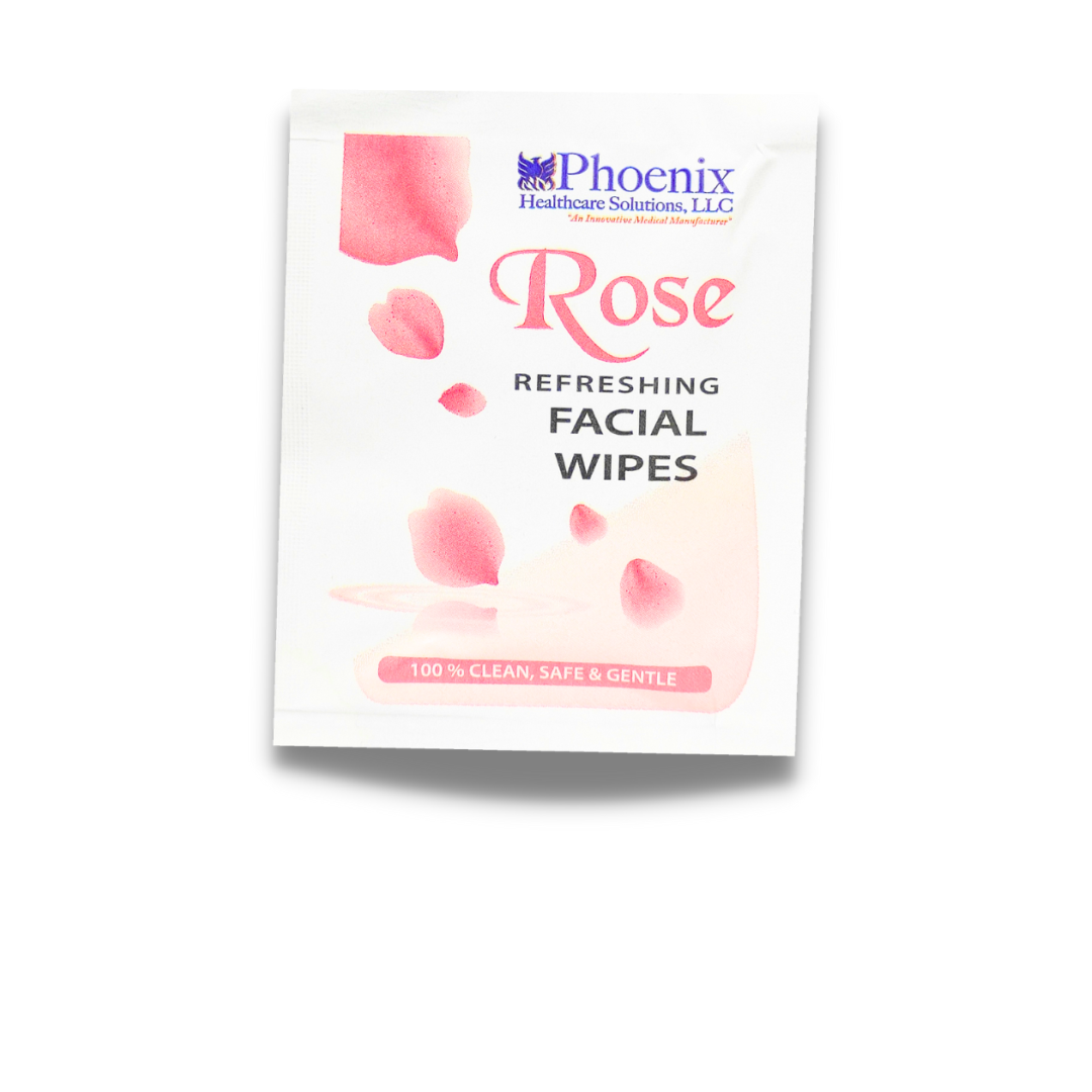 Rose Refreshing Facial Wipes